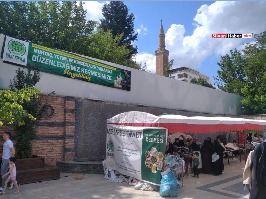 Silvan Umut Kervanından fakir ve muhtaçlar yararına kermes