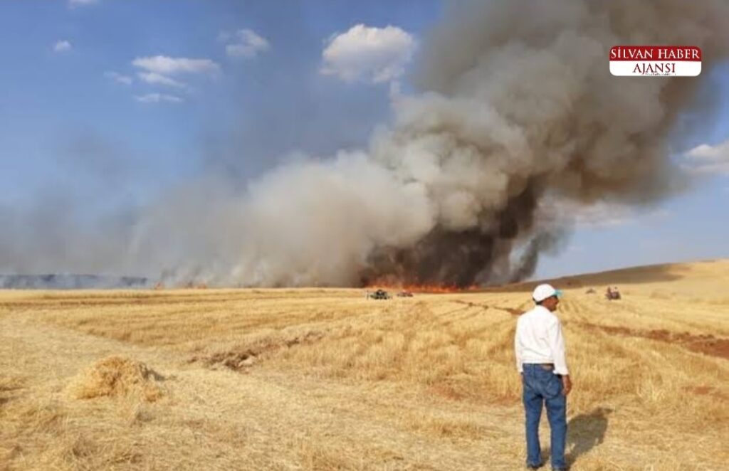 SİLVANDA ARAZİ YANGINI