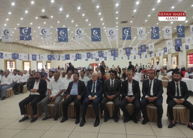 Muhafazakar Yükseliş Partisi Silvan İlçe Kongresi yapıldı