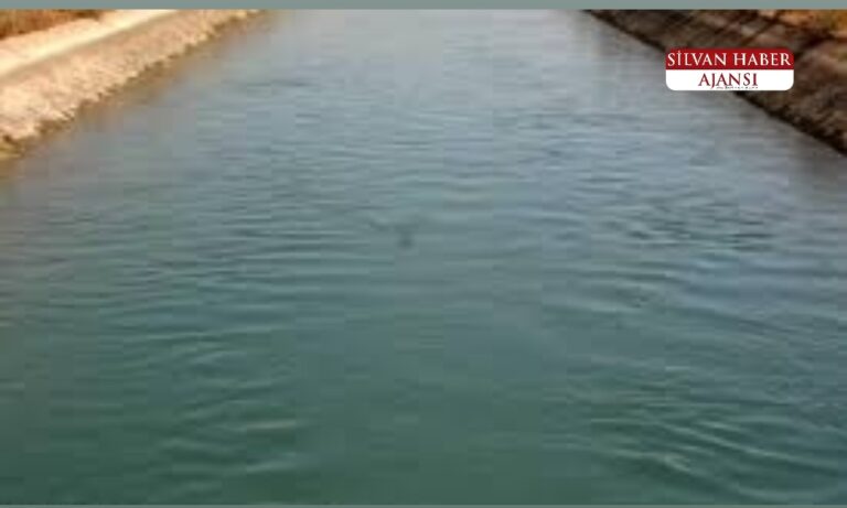 Sulama kanalında boğulma vakası: 1 ölü