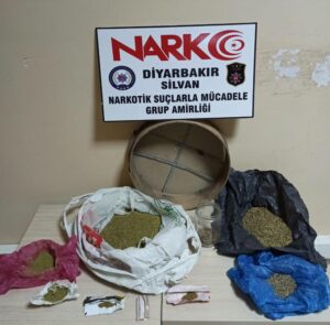 Silvan’da Uyuşturucu Operasyonu: 2 Gözaltı