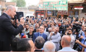 İçişleri Bakanı Süleyman Soylu Silvan’da