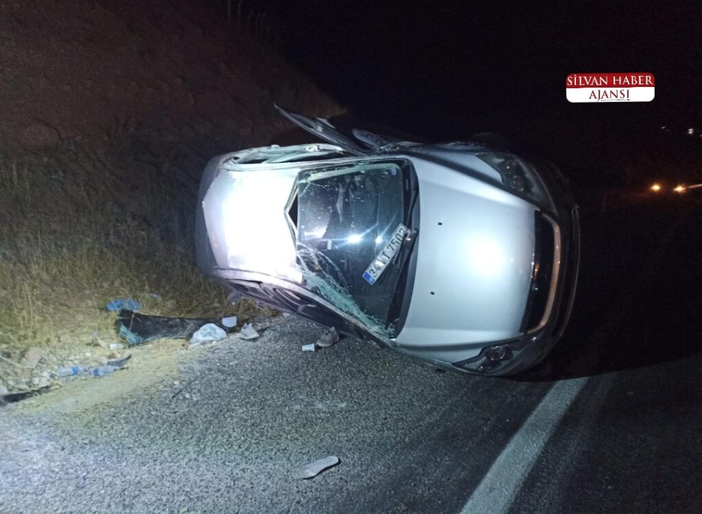 Silvan’da Trafik Kazası 1 Ölü