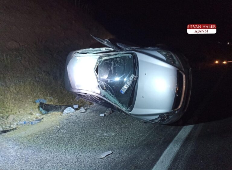 Silvan’da Trafik Kazası 1 Ölü