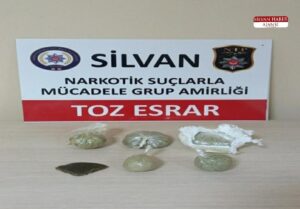 Silvan’da Uyuşturucu Operasyonu
