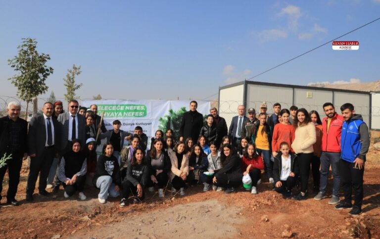 Silvan’da Milli Ağaçlandırma Günü Kutlandı