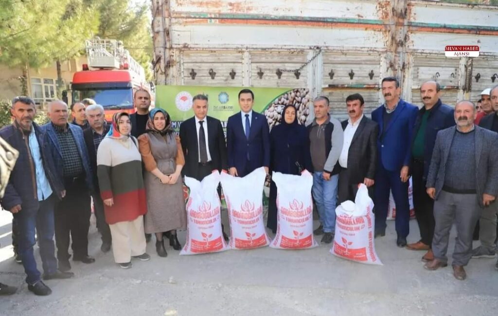 Silvan’da Çiftçilere Sertifikalı Mercimek Desteği
