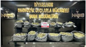 Silvan’da 52 Kilogram Esrar Ele Geçirildi