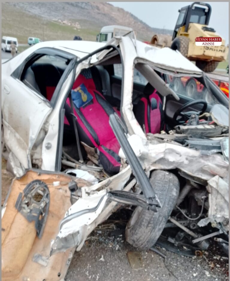 Silvan’da Trafik Kazası 4 Yaralı 