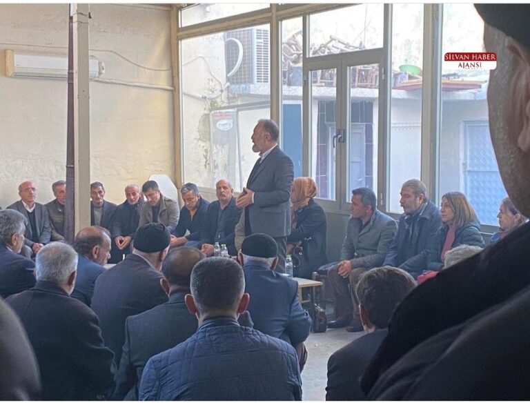 HDP Heyeti Silvan’da Temaslarda Bulundu