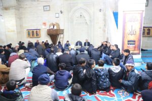 Silvan’da Miraç Kandili Dualarla İhya Edildi