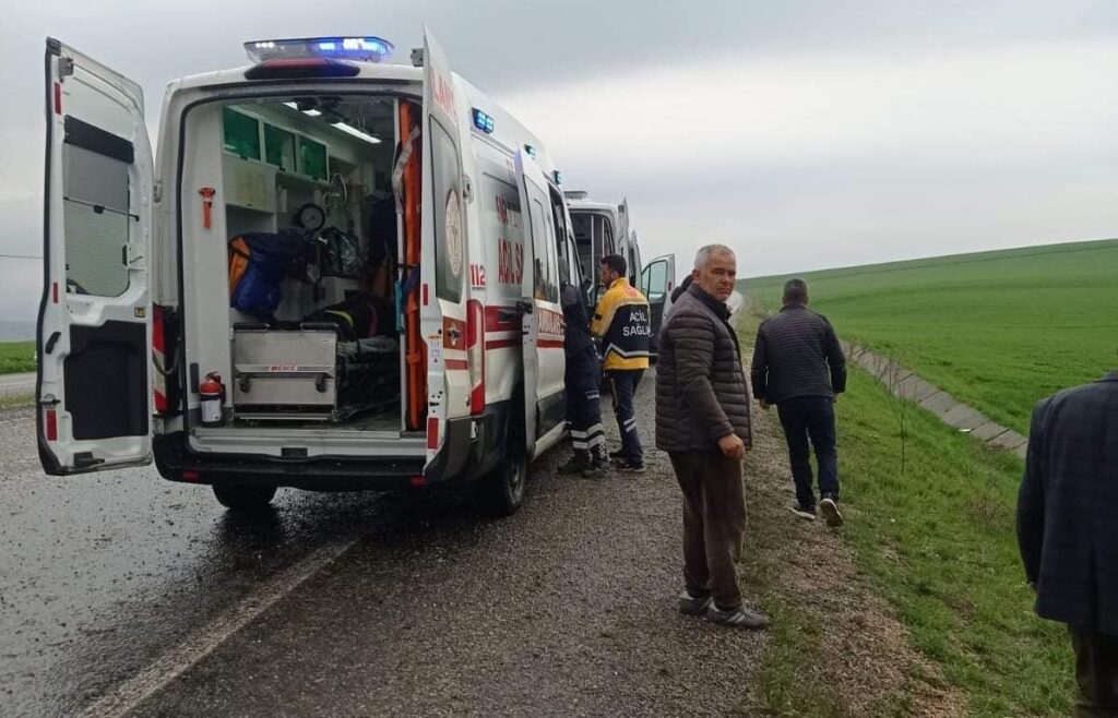 Silvan’da Kaza: 9 Yaralı