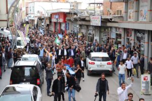 Yeşil Sol Parti Silvan’da Seçim Bürosunu Açtı