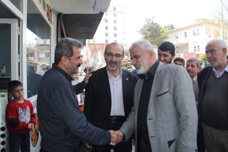 HÜDA PAR Silvan’da Temaslarda Bulundu