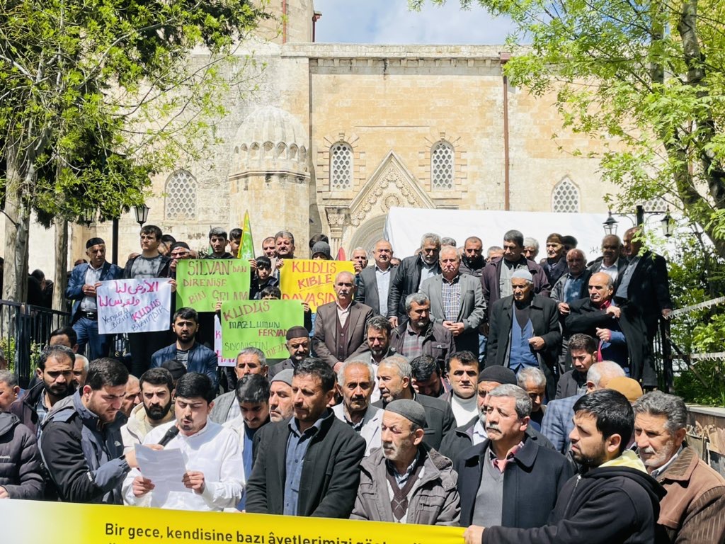Peygamber Sevdalıları Vakfı Dünya Kudüs Günü İçin Basın Açıklaması Düzenledi