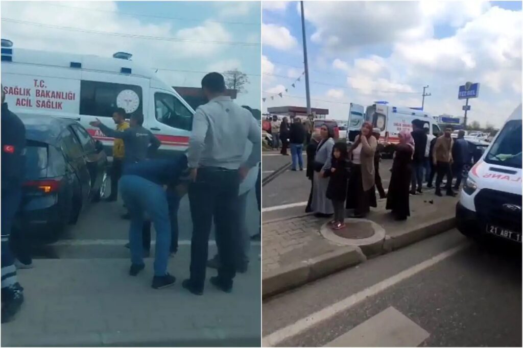 Test Sürüşüne Çıkardığı Otomobille Kaza Yaptı: 2 Yaralı