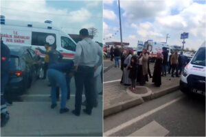 Test Sürüşüne Çıkardığı Otomobille Kaza Yaptı: 2 Yaralı