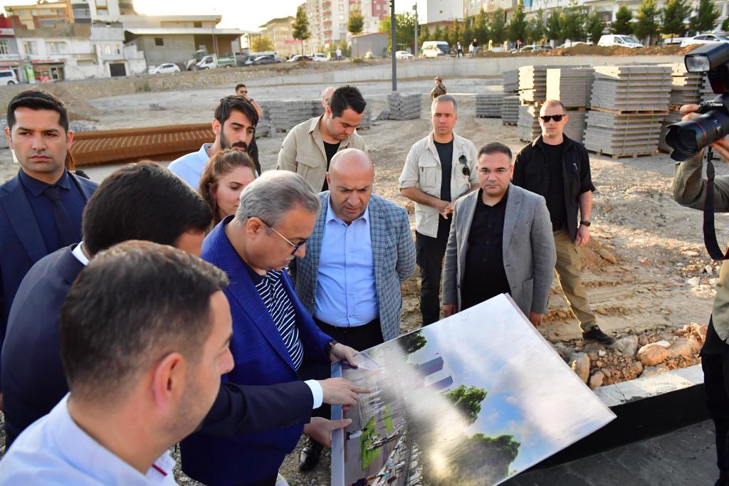Diyarbakır Valisi Ali İhsan Su Silvan İlçesinde Çalışmaları İnceledi