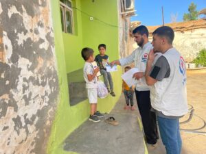 Yetimler Vakfı Silvan’da Yetimlere Bayram Şekeri Ve Harçlık Dağıttı.