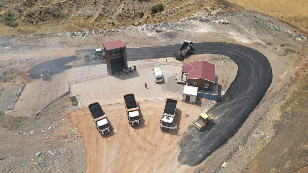 Silvan’da Katı Atık Aktarma İstasyonu Tamamlandı