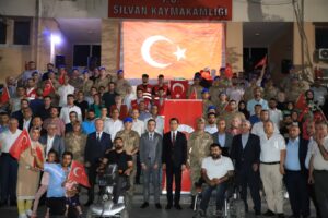 Silvan’da 15 Temmuz Şehitleri Anıldı