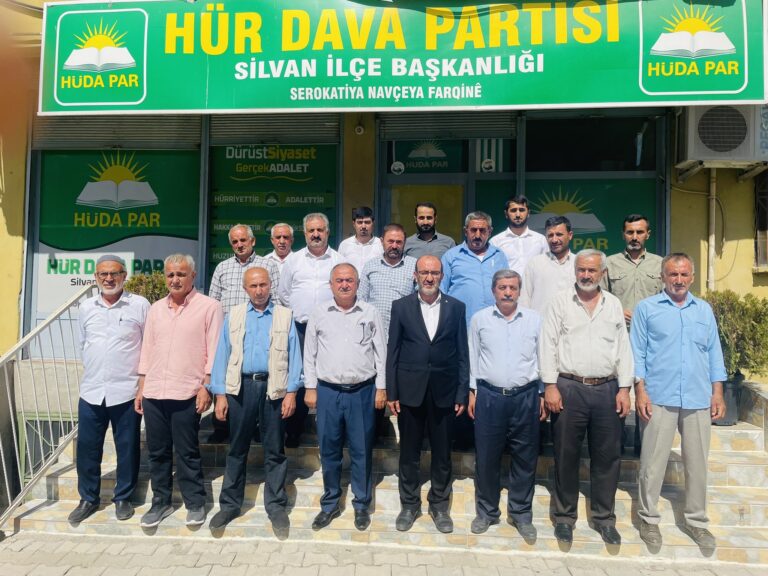 HÜDA PAR Silvan 4. Olağan Kongresi Gerçekleştirildi