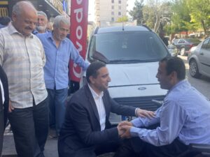 HÜDA PAR Batman Milletvekili Ramanlı Silvan’da Temaslarda Bulundu