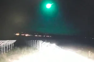 Silvan’da Göktaşı Net Görüntülendi.