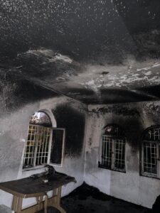 Silvan’da bir Ev Küle Döndü