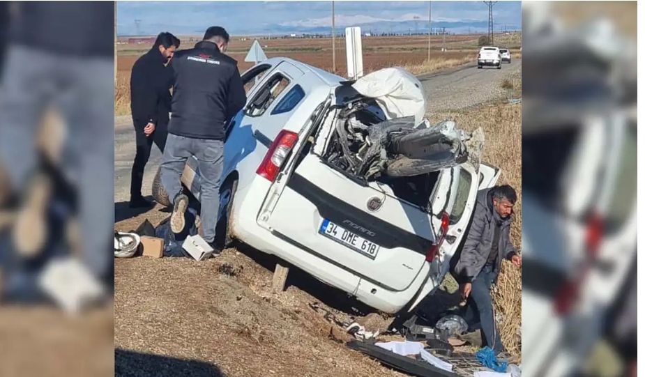 Dicle Edaş Ekibi Kaza Yaptı: 2 Yaralı